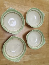 NEW HALL HANLEY POTTERY 4 BOWLS