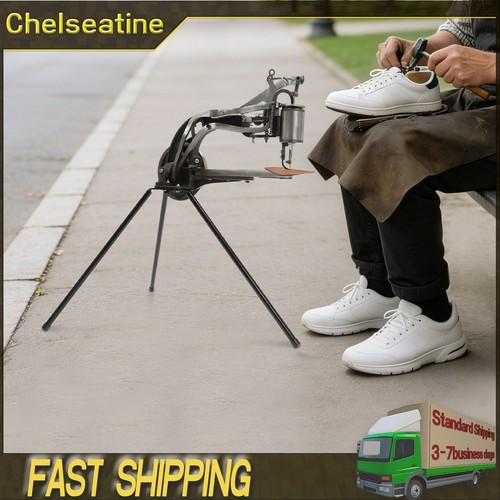 Leather cobbler sewing - leather,