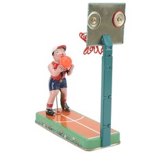 C-Vintage Tin Wind Up Toy For