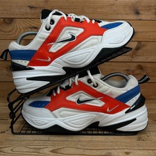 Nike Trainers Mens Size UK 6 M2K Tekno White Red Blue Chunky Platform Dad Shoes