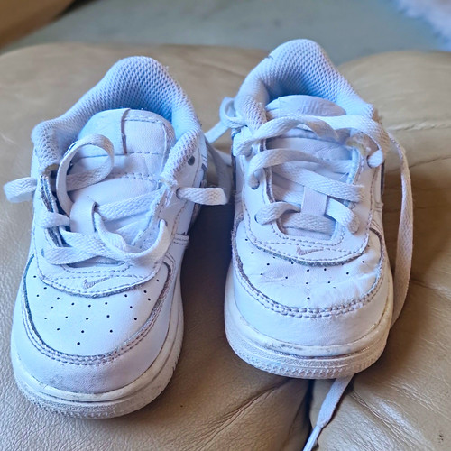 Nike white leather baby - nike,