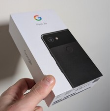 [BOX ONLY!] Google Pixel 3a smartphone phone packaging "Black" [BOX ONLY!]