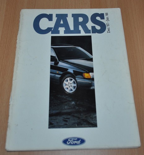 Ford cars 1987 - ford, sierra