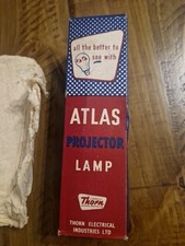 Vintage Atlas Projector Lamp Bulb 230v 250w Med Pref B.s A1/5