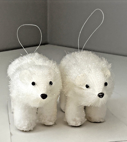 Vtg polar bear - bear, christmas