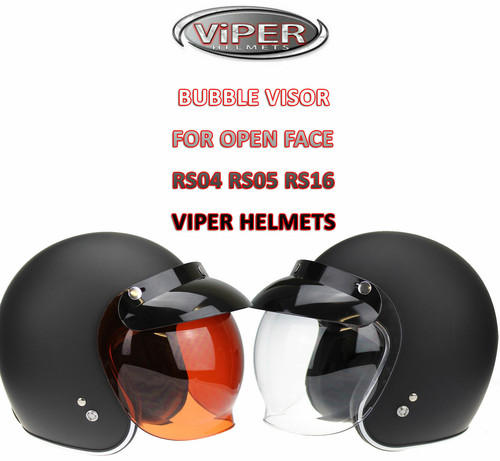 Replacement visor for open - replacement,