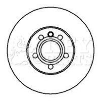 Key parts kbd4250 brake disc - parts,