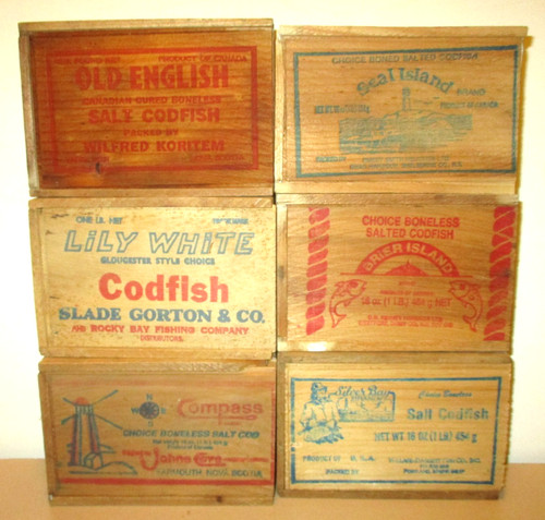 Antique salt cod - antique,