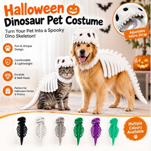 Halloween dinosaur skeleton - dinosaur,