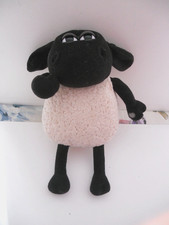 SHAUN THE SHEEP TALKING/CLOSING EYES PLUSH SOFT TOY/TIMMY TIME 16" AARDMAN