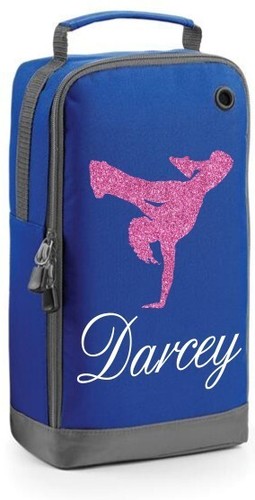 Personalised dance shoe - dance, bag