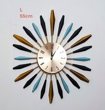 Large Wall Clock Metal