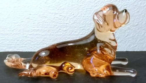 Hand made blown murano glass - hand,