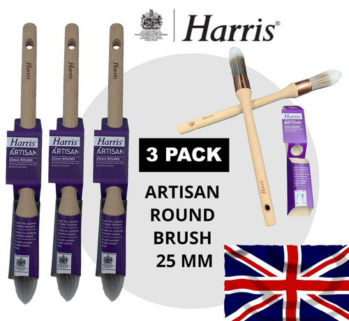 Harris artisan round - round, brush