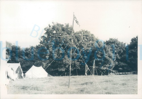 1967 scout camp site flag - &,