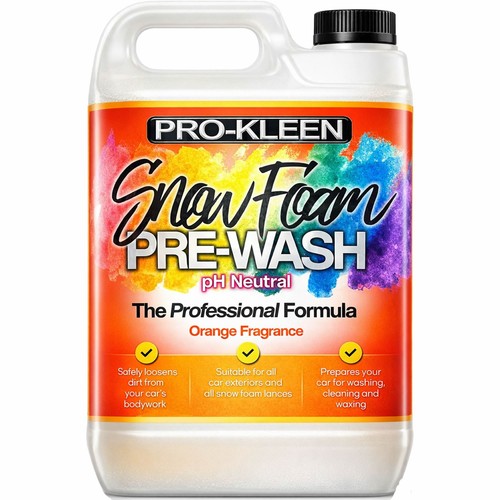 Prokleen snow foam car - snow, candy