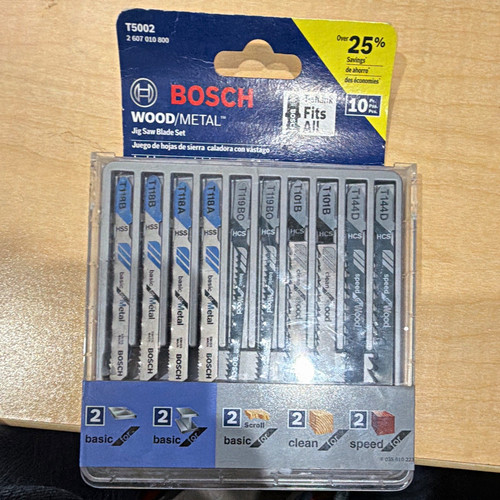 Bosch t5002 shank jig saw - bosch, t-shank