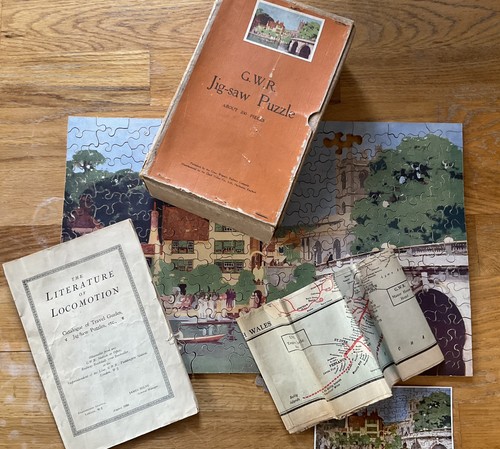 Gwr wooden jigsaw puzzle - jigsaw,