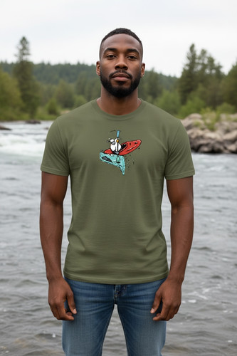 Rapid kayak canoe shirt - t-shirt, |