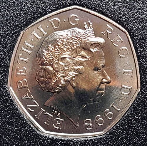 Proof 50p nhs - uk, 50th