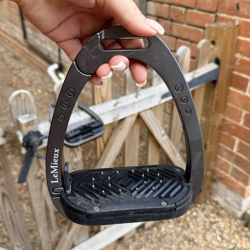Lemieux horse stirrups black - lemieux,