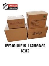 Large and Small Used Double Walled Cardboard Boxes Removals Packing Posting..