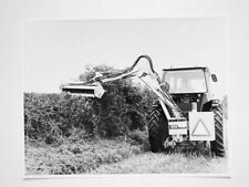 Tractor Hedge Trimming Agriculture Rural Farming c1970s Press Photo