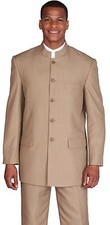 Milano Moda Men's Mandarin