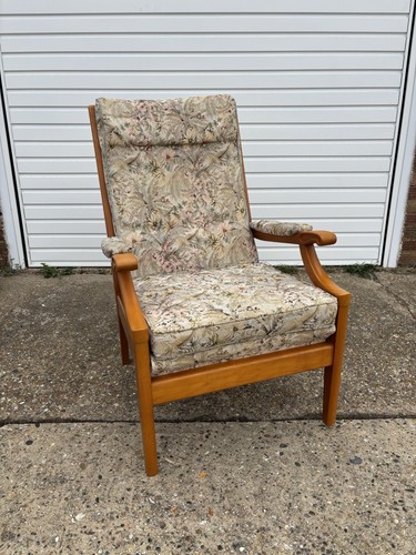 Vintage cintique teak armchair - cintique,