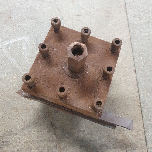 Lathe tool post holder sided - post, 4