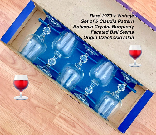 Vintage70 bohemia crystal - vintage70's⭐bohemia,