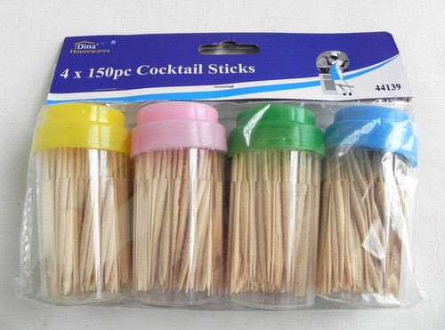 Wooden cocktail sticks pack - wooden, sticks.