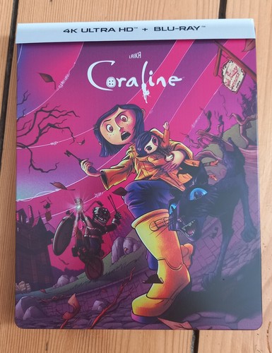 Coraline blu ray - coraline, 4k