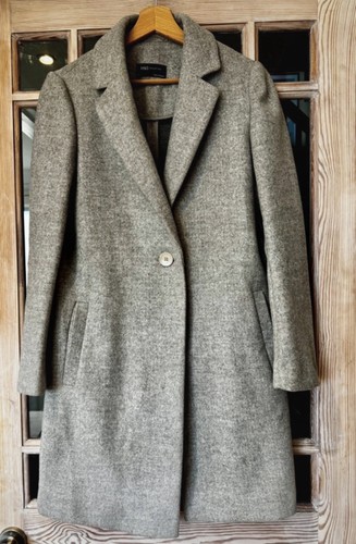 Ladies coat grey - ladies,