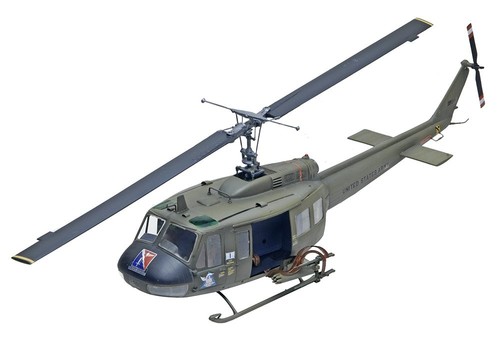 Huey gunship model kit - uh-1d,