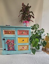 Vibrant Hand-Painted Solid