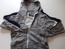 Superdry Sweatshirt Womens Size M Grey Crew Neck Fleece Sweater Jumper