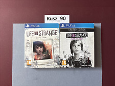 X2 EMPTY BOXES ONLY Life Is Strange 2015 & Before The Storm Limited Edition PS4