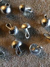 Pewter buttons 11mm half ball