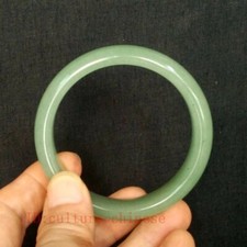 63mm Chinese Natural Jade Carving Bracelet Bangle Jewelry ornaments Gift Collect