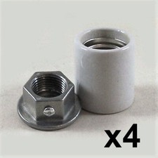 Set of 4 Porcelain 1/2" Light