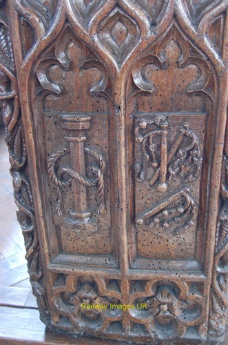 Photo church 6x4 carved pew - 6x4,