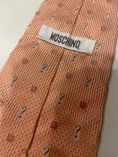 Men moschino 100 - silk, tie