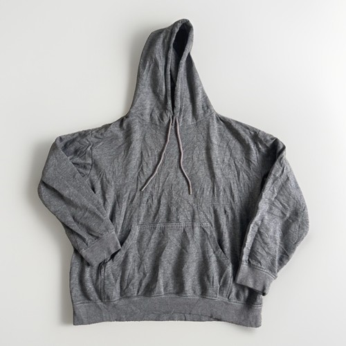 Grey plain hoodie - h&m,