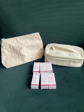 Clarins Skin Care Sample & Cosmetic Bag Bundle Pore Control Remodelling Serum