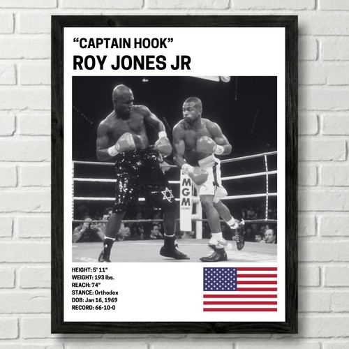 Roy jones poster boxing - jones,
