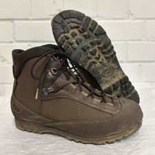 AKU BOOTS - 10 Medium - Brown Suede High Liability Combat , British Army Issue