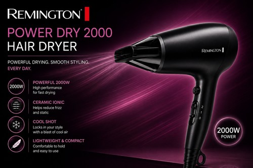 Remington powerful ceramic - remington,