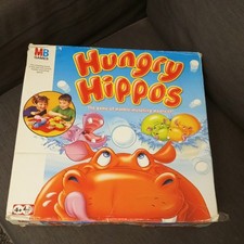 Hungry Hippos Vintage Board Game Children’s Game  2006 with 20 balls