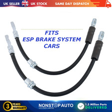 2X FRONT BRAKE HOSE FOR